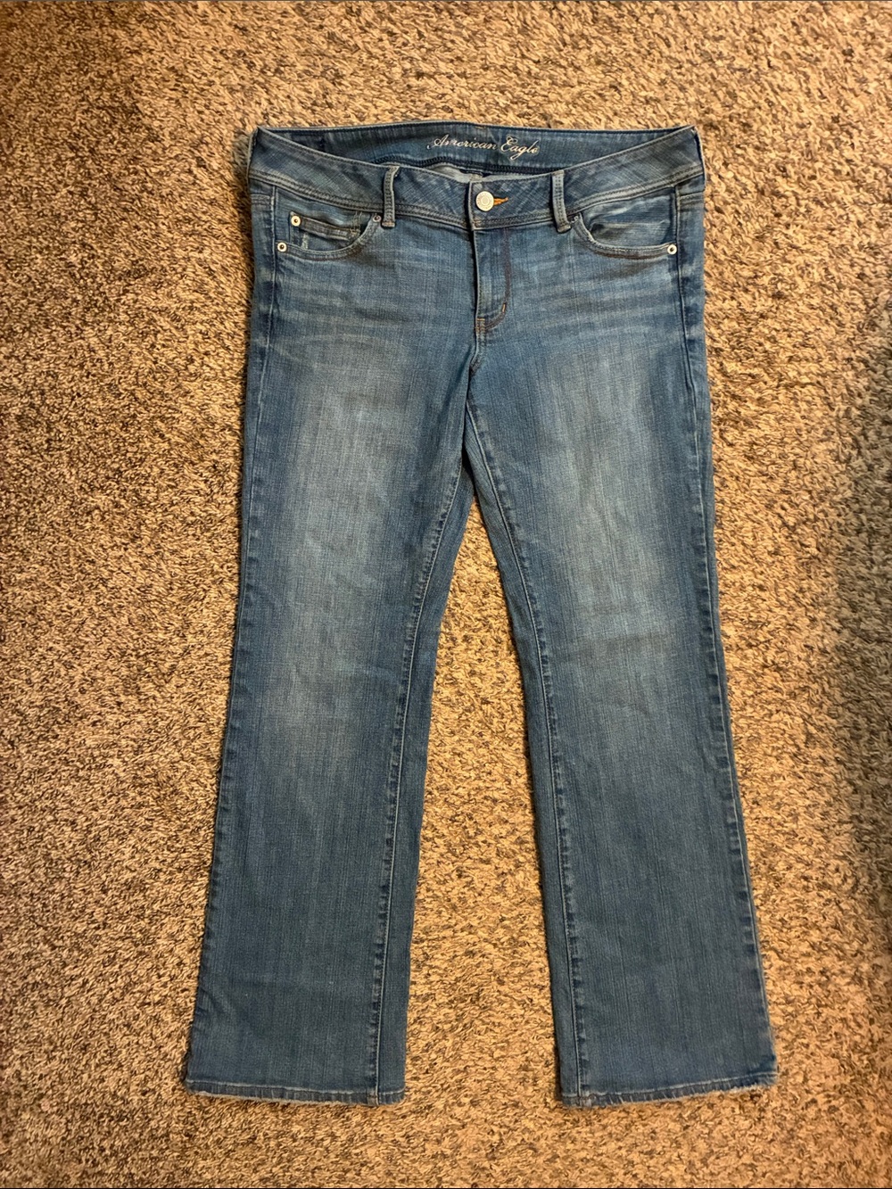 American Eagle Y2K slim boot Jeans - size 14